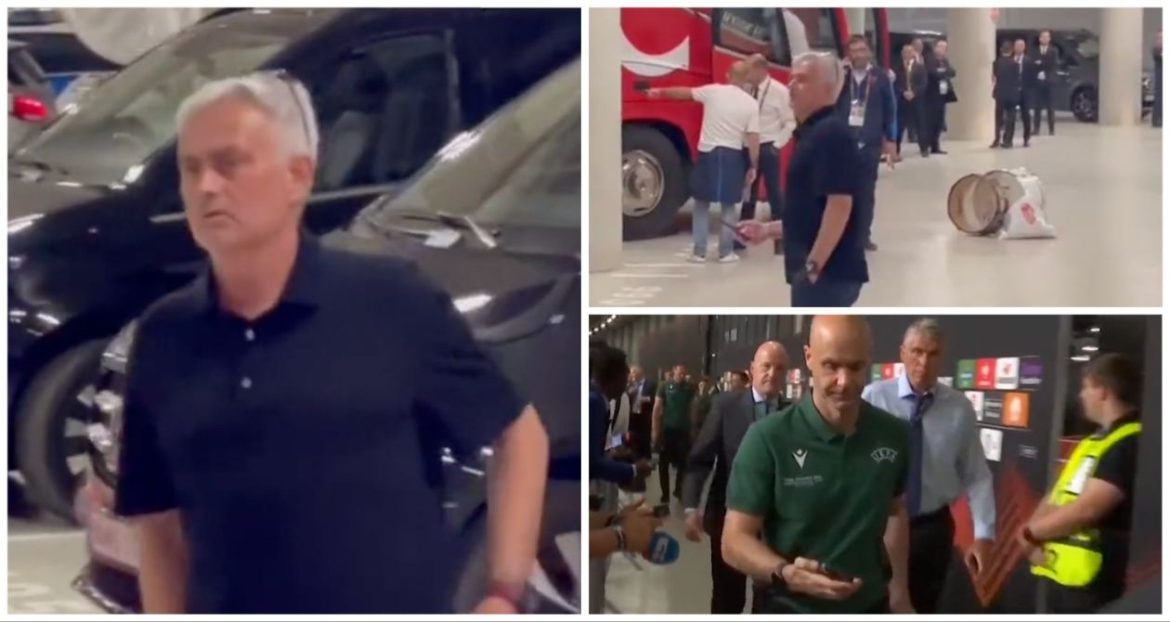What did Jose Mourinho do after the 2023 Europa League final?